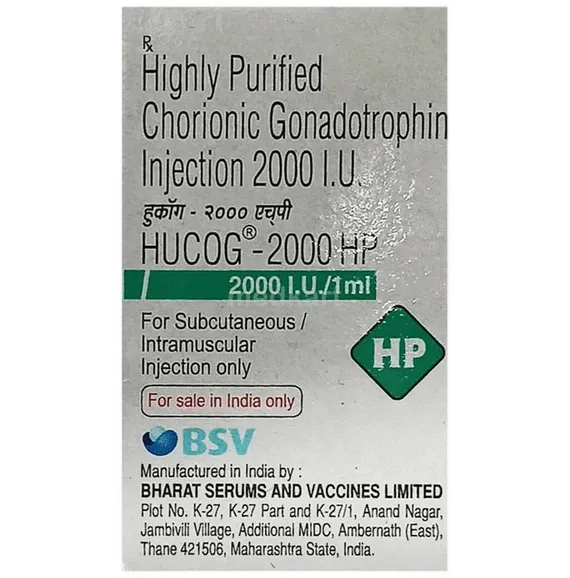 hucog hp 2000iu injection